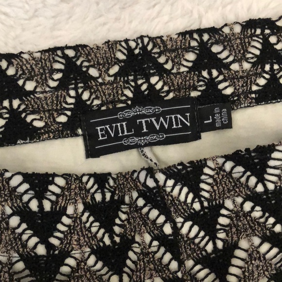 EVIL TWIN Fallen Empire Knit Knicker Cheeky Shorts - Picture 7 of 9